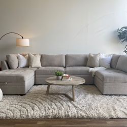 Thomasville Grey Modular Sectional