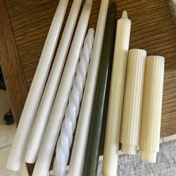 Taper Wax Candle Lot