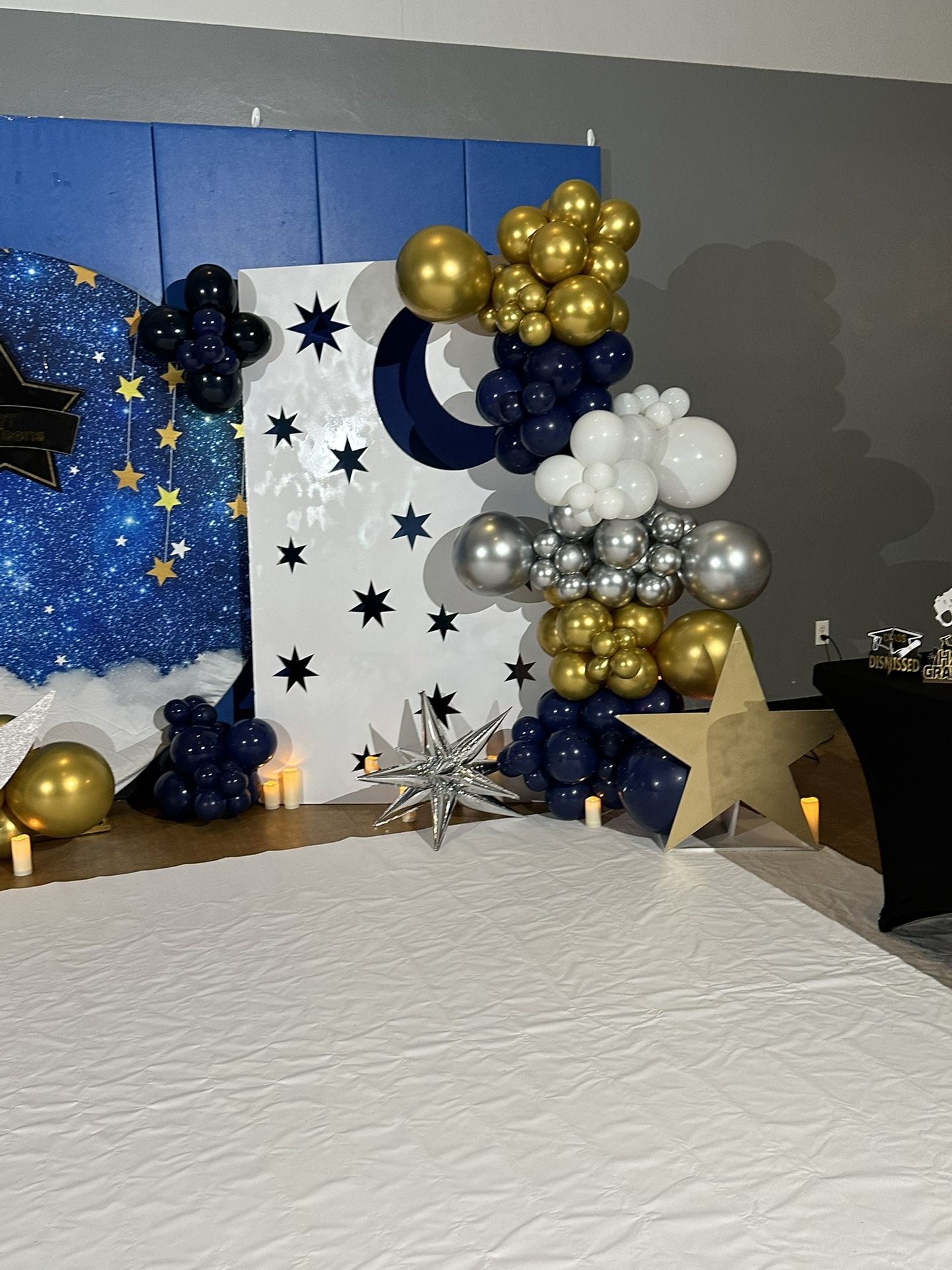 Moon Backdrop And Start Backdrop $180 Set