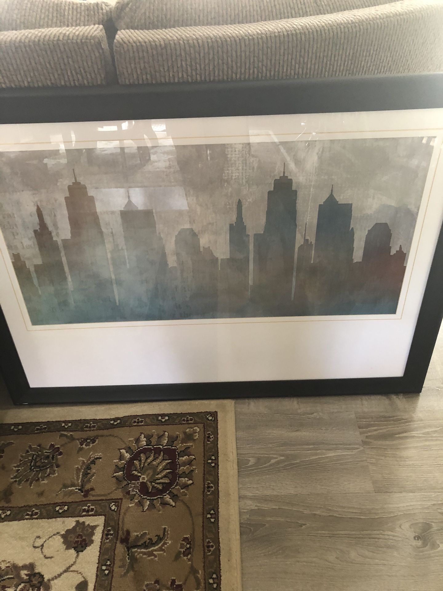New York building picture frame