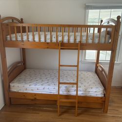 Wooden Bunk Beds