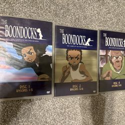 three-disc DVD set for The Boondocks: The Complete Second Season.