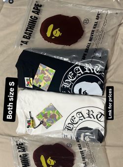 Chrome heart x bape