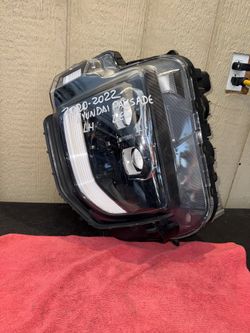 2020 2021 2022 HYUNDAI PALISADE LEFT SIDE HEADLIGHT LED OEM USED 