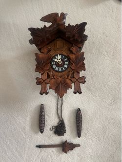 Vintage German Regula Mechanical Cuckoo Clock