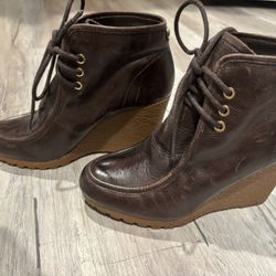 Michael Kors Botines de Piel Cafés # 6