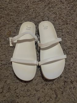 White Sandals