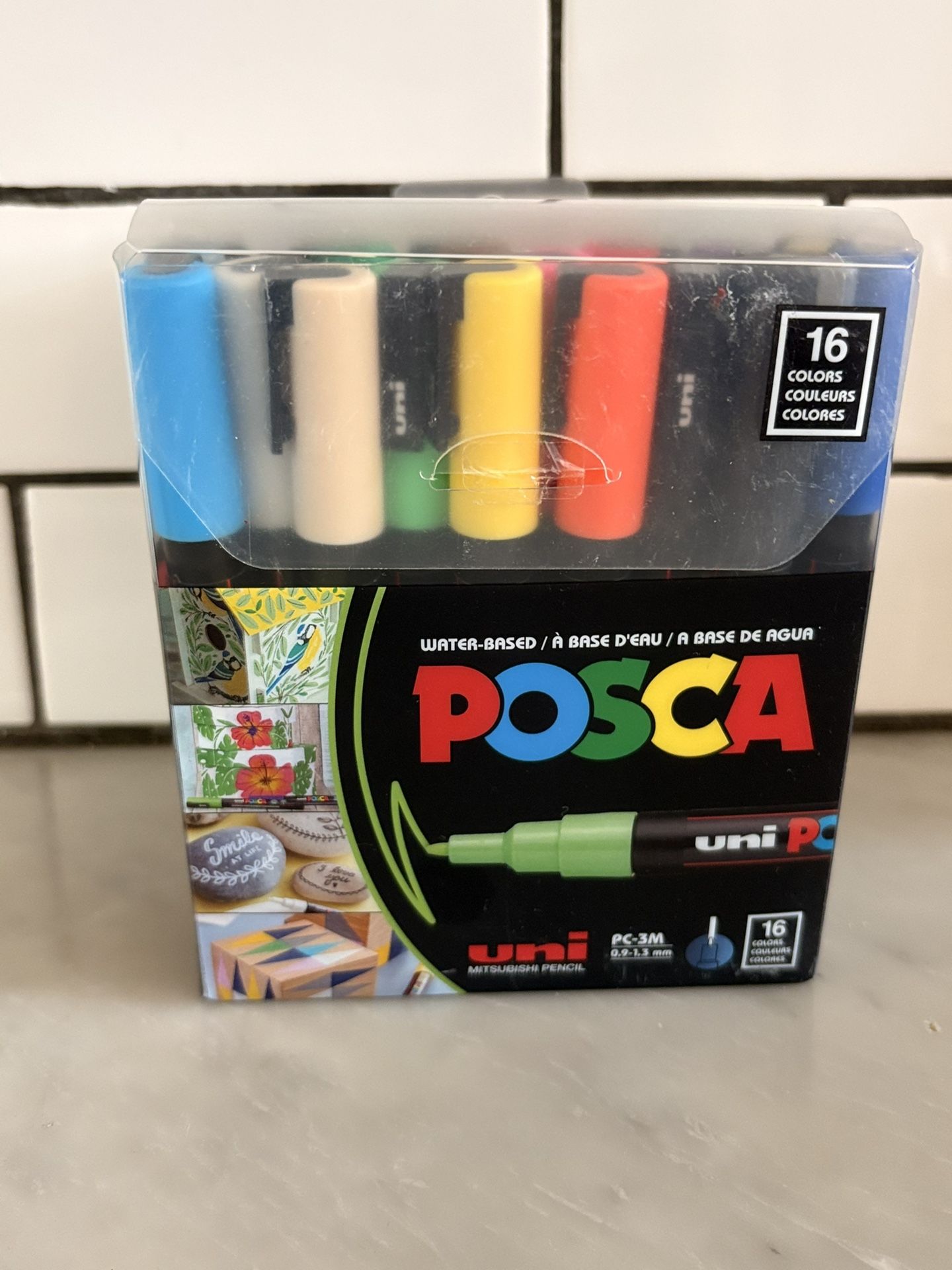 Posca 16 Count Fine Paint Markers- New