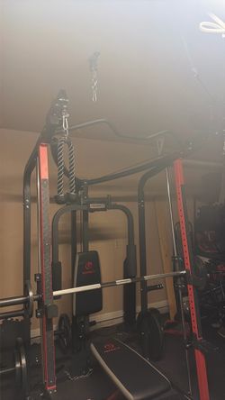Smith machine with weights