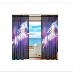 Unicorn curtain