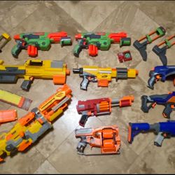 Nerf Guns Lot