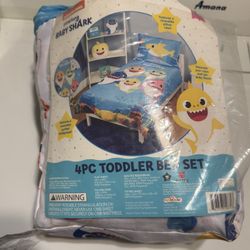 Baby Shark Toddler Bed Set 
