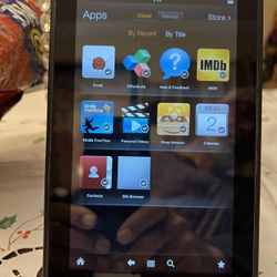 Kindle Amazon Tablet 7” like New With Case