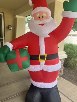 Blow Up Santa