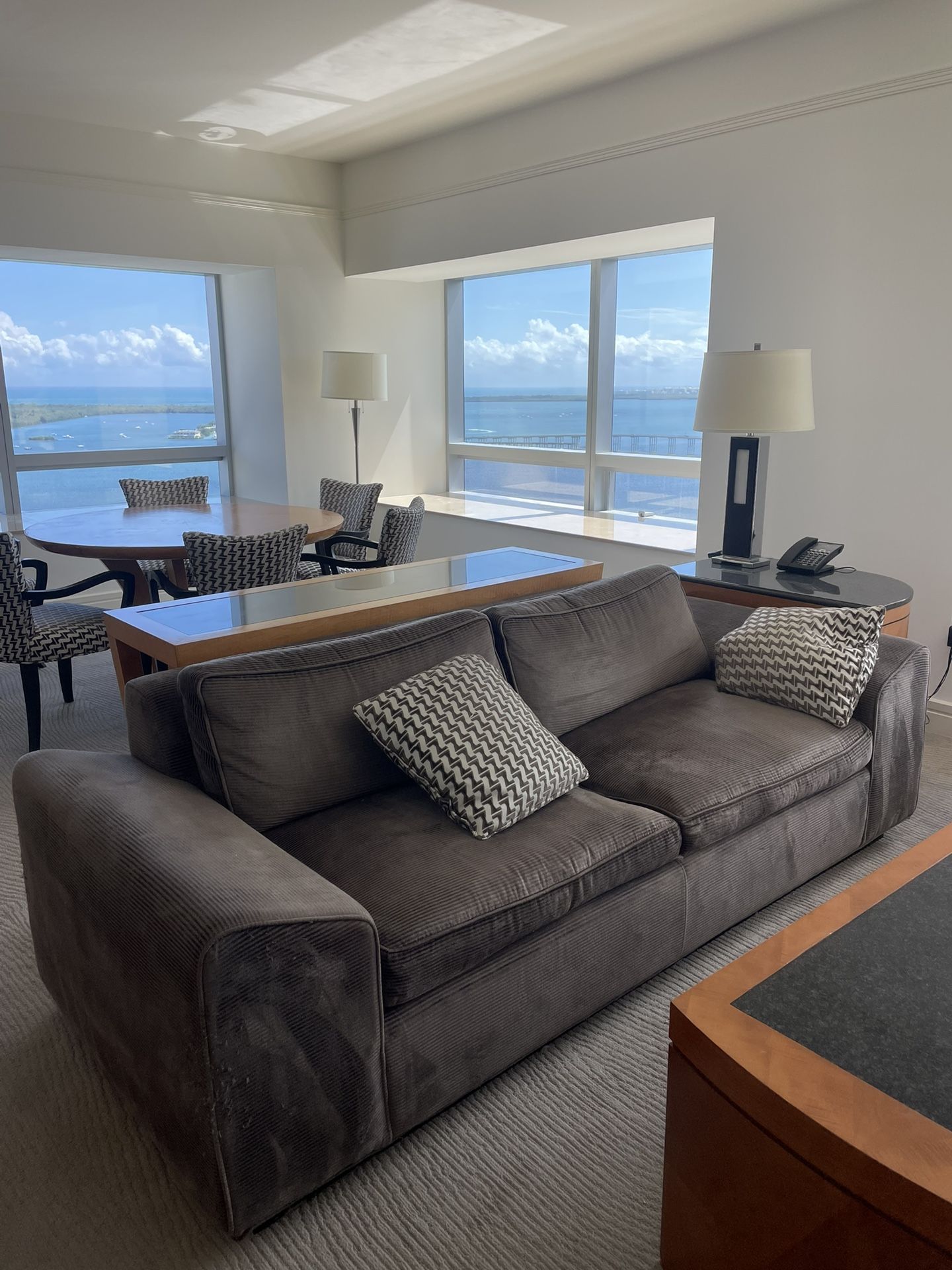 Sofa Bed And 2 Lounge Chairs