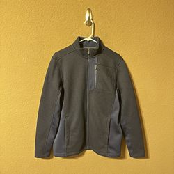 IZOD Men's Advantage Performance Full Zip Fleece Jacket Navy