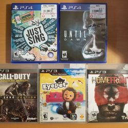 PS3 and PS4 Games