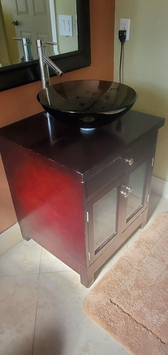 Bathroom VANITY - SINK - FAUCET