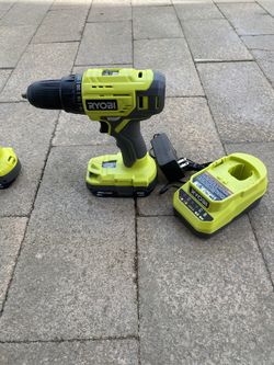 Ryobi Drill ,Battery And Charger