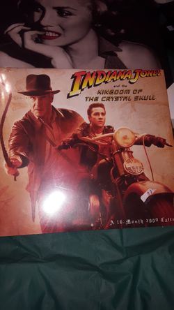 Indiana Jones calendar