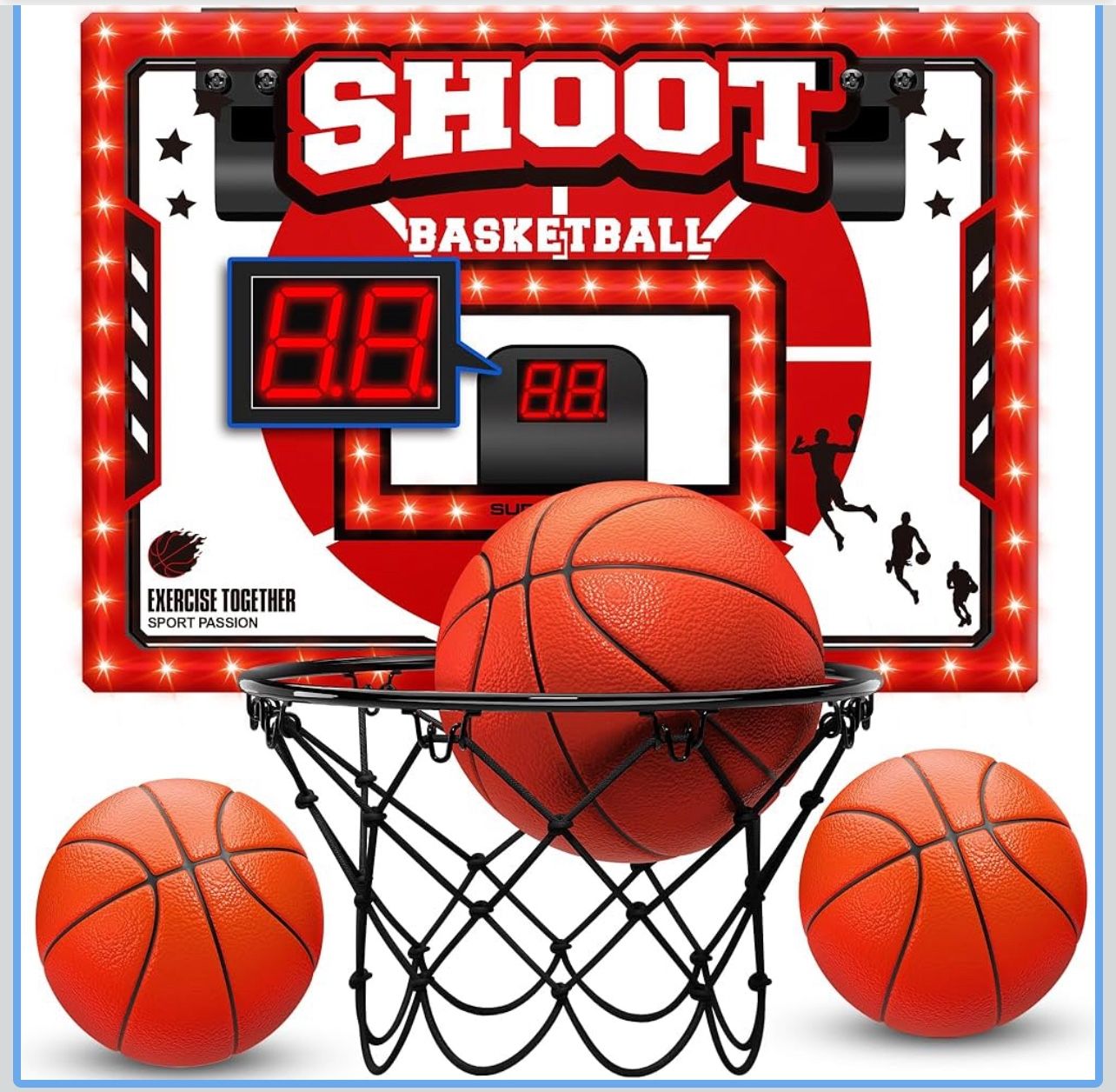 New-electric Basket Hoop