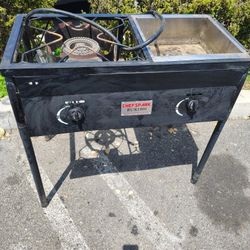 Propane Grill And Fryer 