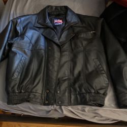 Leather jacket