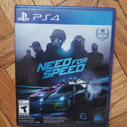 Need For Speed 2015 (PS4)