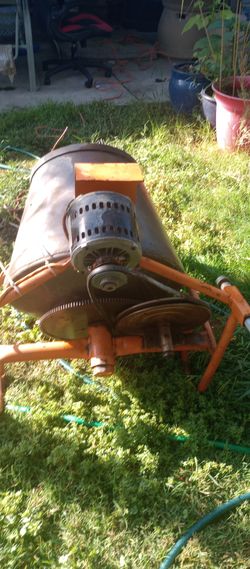Cement Mixer And Wheelbarrow All In One