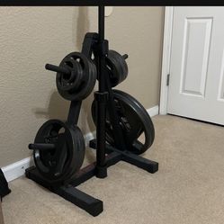 Olympic Weight set Like new