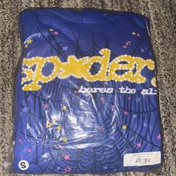 Blue And Yellow Spider Hoodie