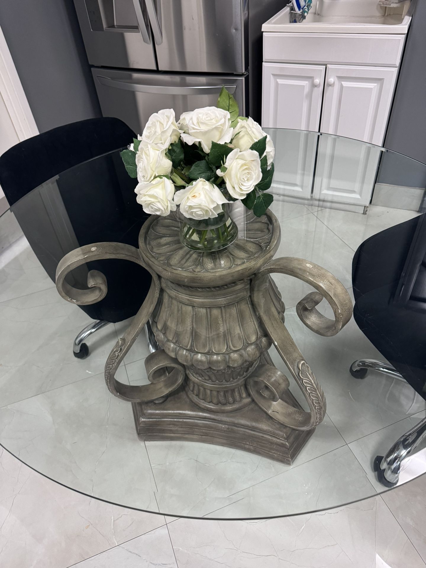 Glass Vintage Table!!