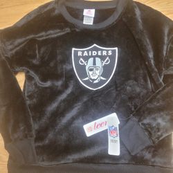 Brand New Women's Raiders Plush Top