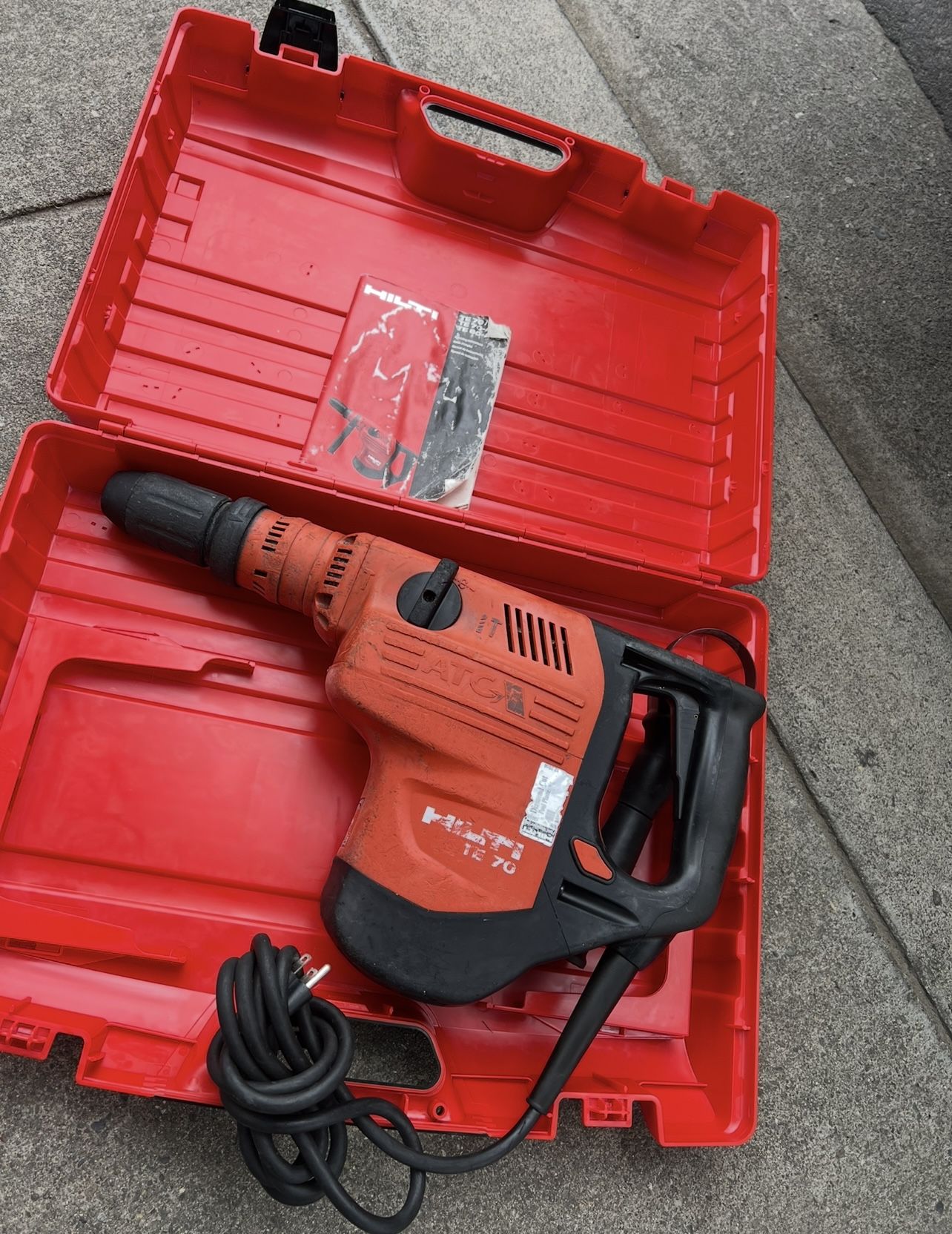 Hilti TE 70 ATC demolition hammer$820