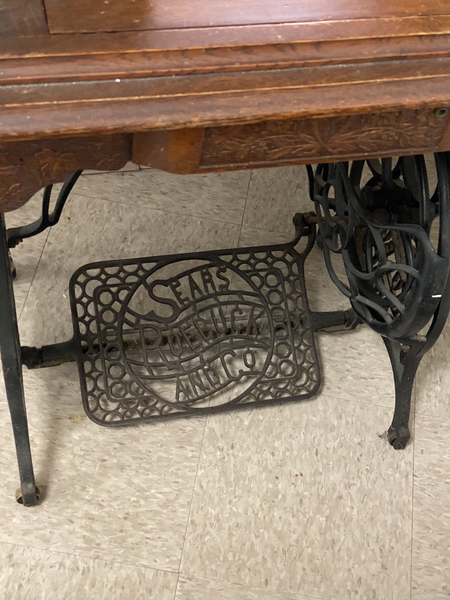 Antique Howard Sears Roebuck Sewing Machine in for Sale in Miami, FL OfferUp