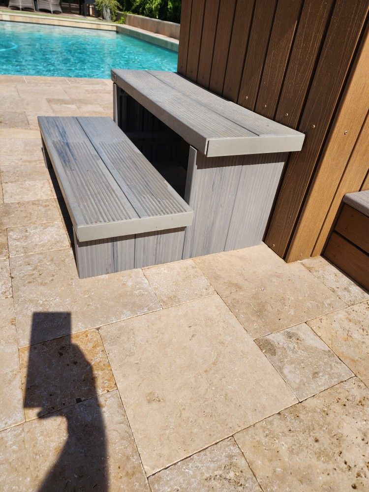 Heavy duty Hot Tub Steps Spa Jacuzzi Stairs