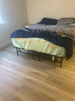 Queen Size Mattress and Frame