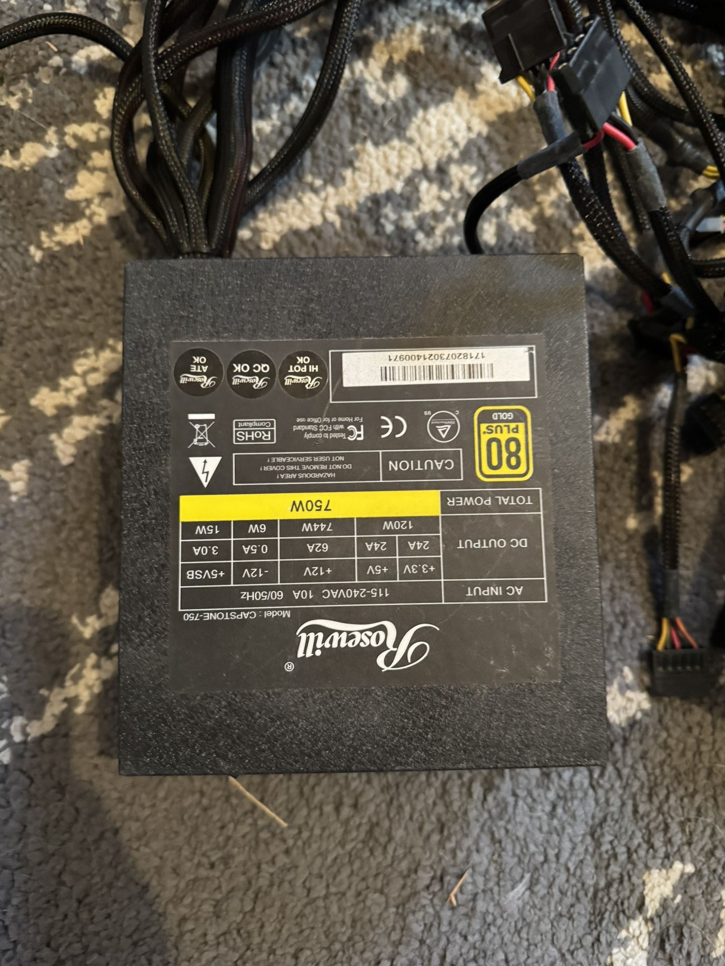 Roswill Capstone 750 W
