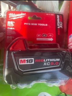 MILWAUKEE M18 RED LITHIUM BATTERY