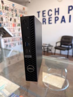 Like new! Dell 7020 micro, i3 14th gen, 16gb RAM, 256gb SSD, can connect up to 3 monitors. Really fast micro computer.
