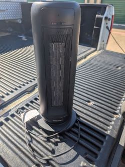 HOMAIRATE Voice Control Ceramic Tower Space Heater - 1500W - Oscillating with Thermostat