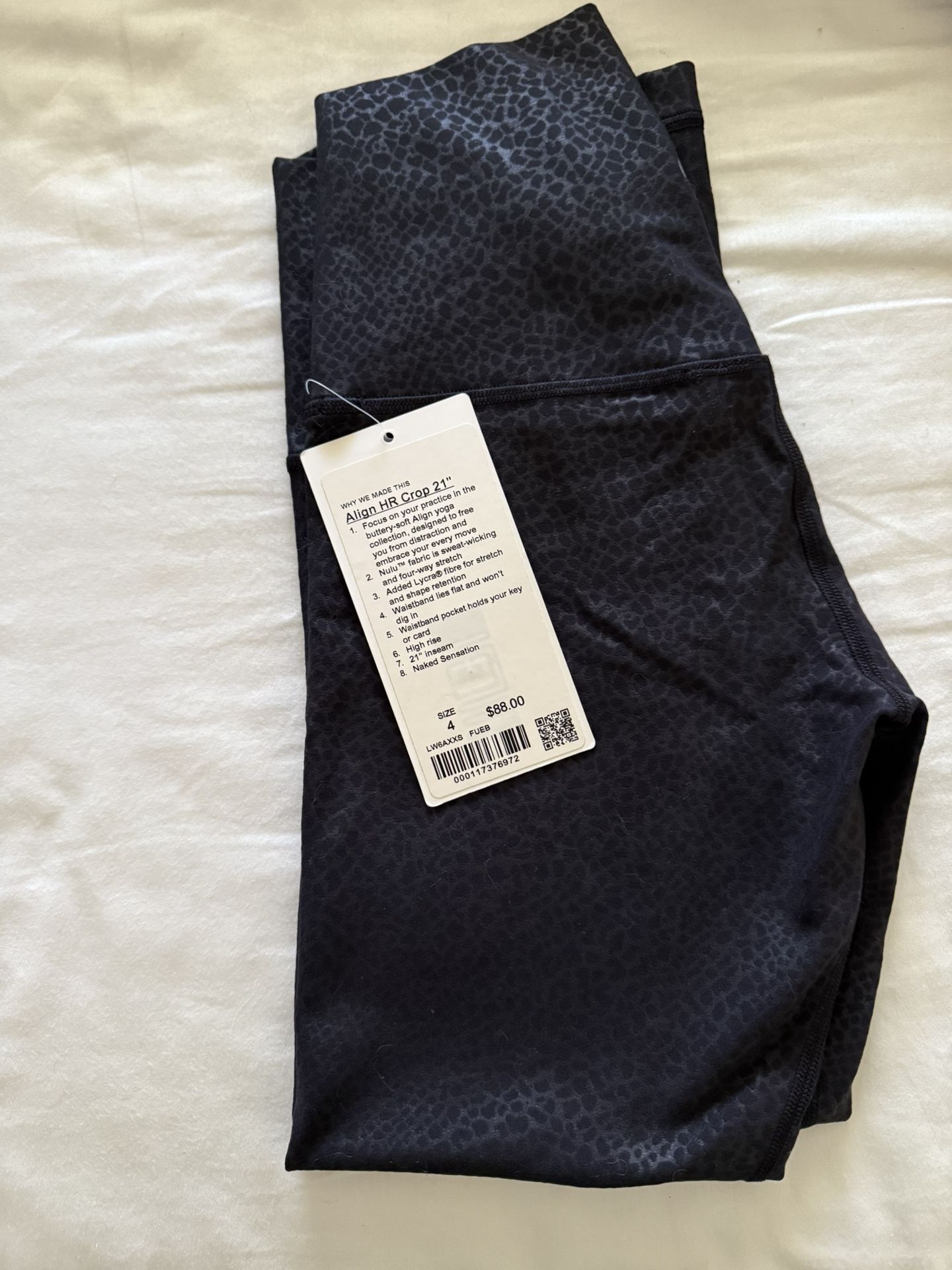 4 Lululmon Pants NEW WITH TAGS - Size 4 & 6 - See description
