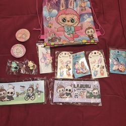 Everything is laboo, including the backpack.
Our brand new