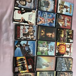DVDs for sale $1 each