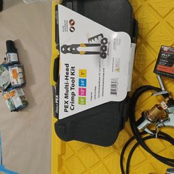 PEX MULTI-HEAD CRIMP TOOL KIT!!!