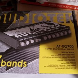 New Audiotek 7 Band Eq