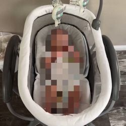 Graco electric crib cradle