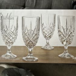 Dublin Crystal Glasses- Set Of 4
