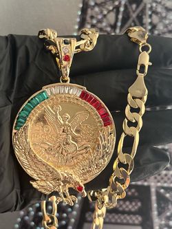 mexican centenario oro laminado /bano de oro