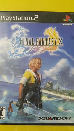 FINAL FANTASY X FOR PS2